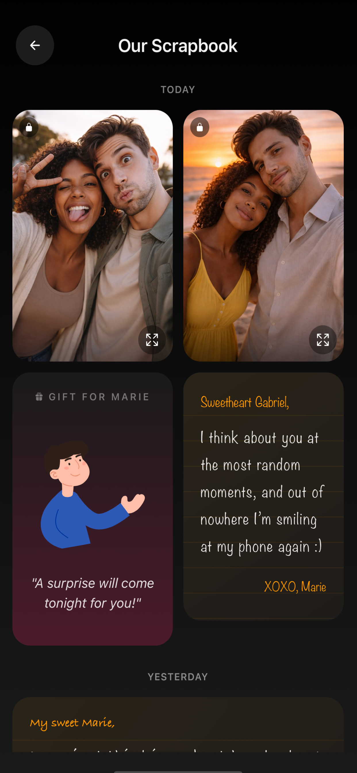 LoveTask Screenshot